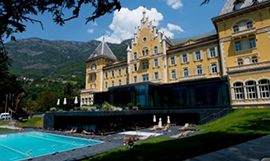Il Grand Hotel Bilia e la sua piscina