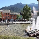Saint Vincent fountains in the mountains