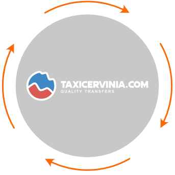 Book online with our company your transfer fo/from Cervinia, Milano Malpensa, Torino Caselle