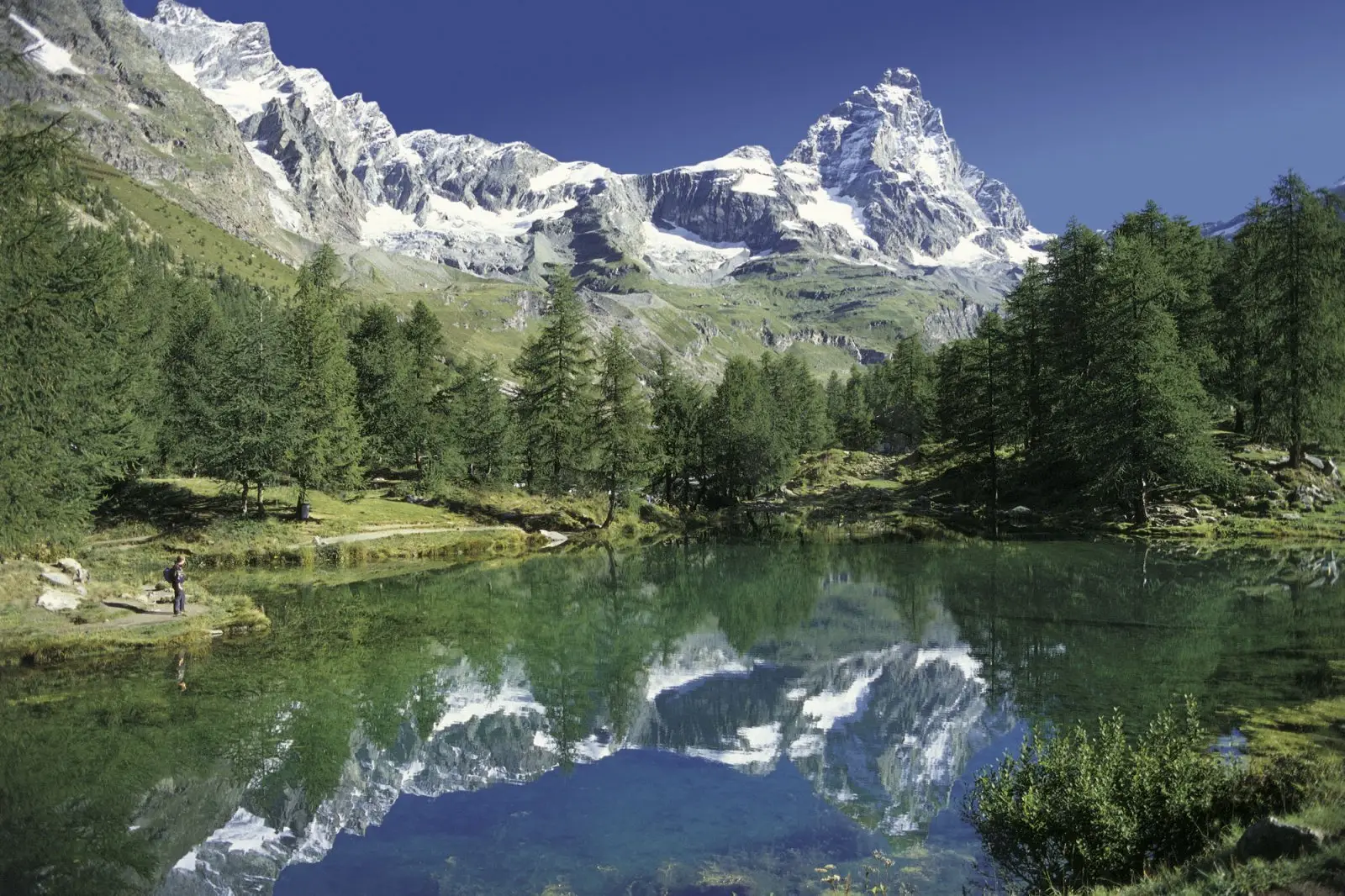 Valtournenche, a beautiful town in the Alps